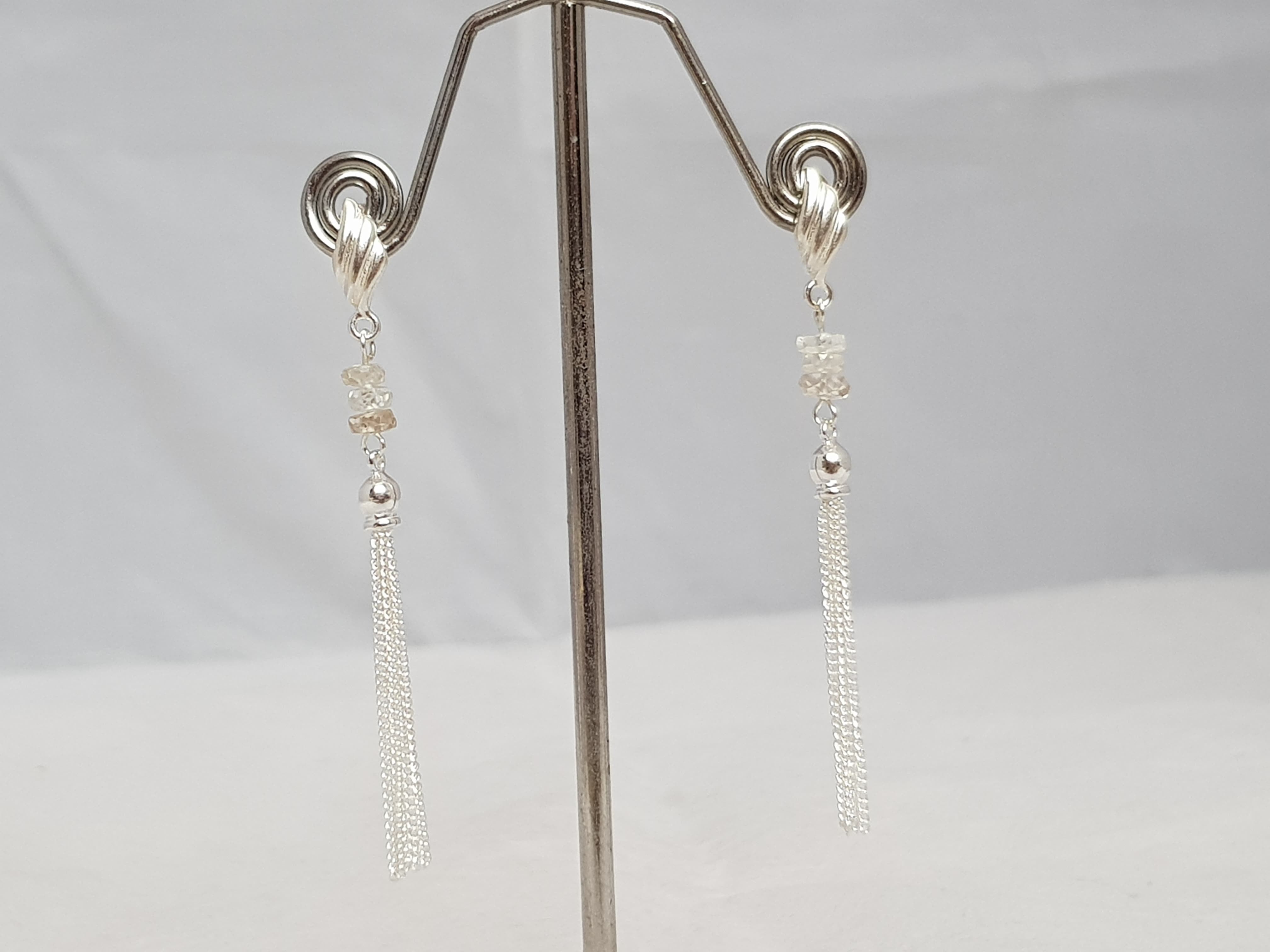 Parts of Four Hathor polished-finish earring - Silver